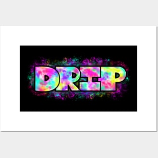 Drip Posters and Art